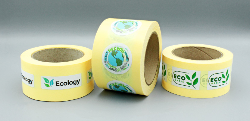 Recycled Paper Label Roll